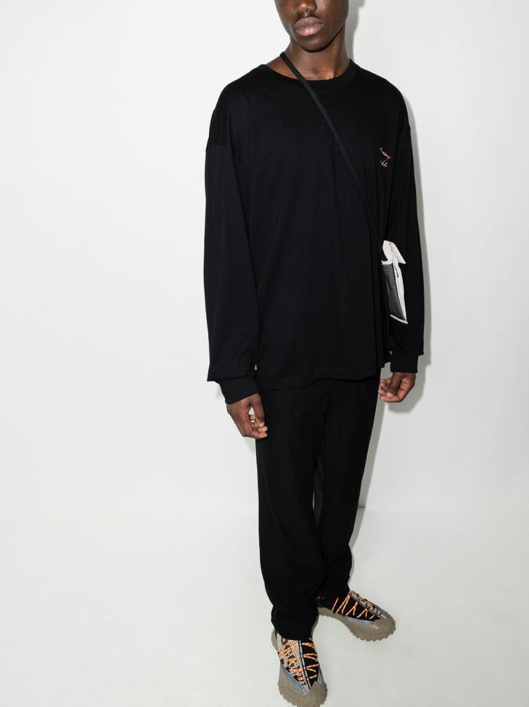 Luca Embroidered Long Sleeve T-shirt