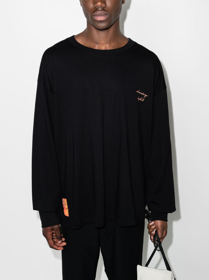 Luca Embroidered Long Sleeve T-shirt