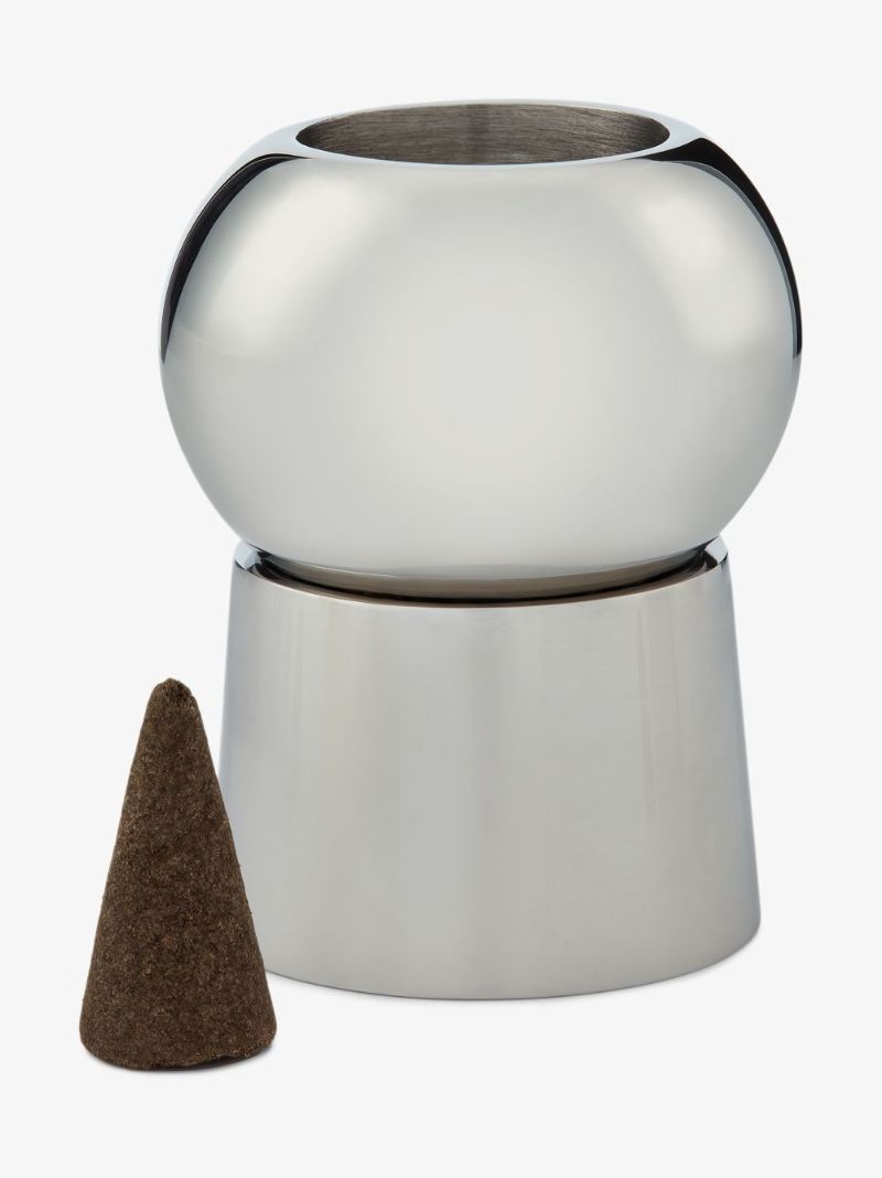Silver Tone Fog Royalty Incense Set