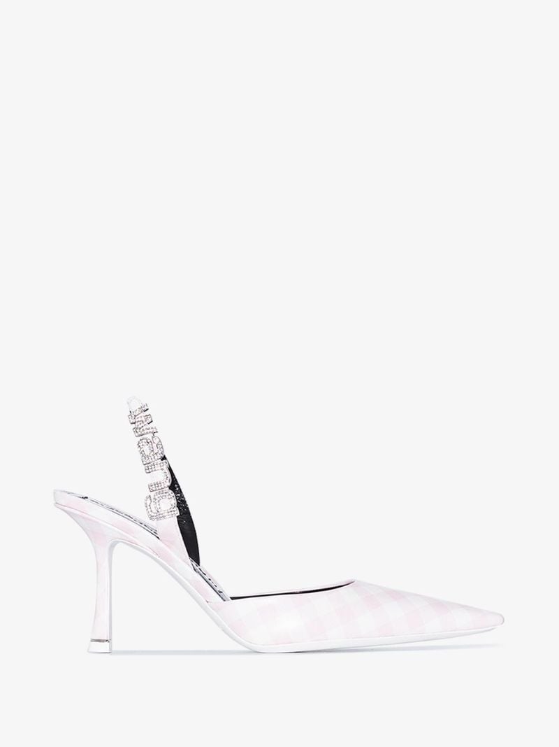 Pink Grace Mid-heel Pumps