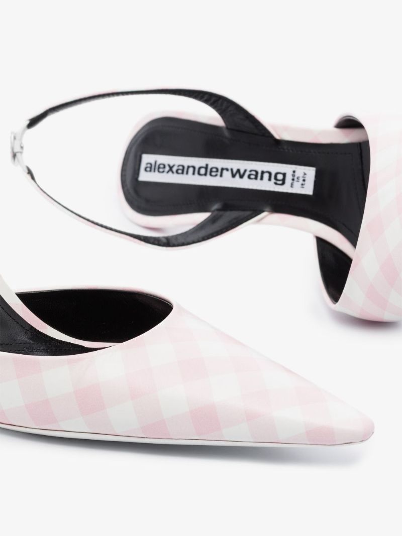 Pink Grace Mid-heel Pumps