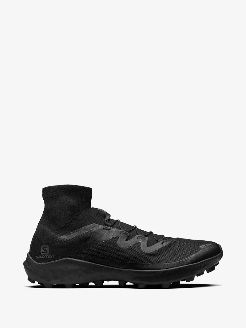 Black Cross High Top Sneakers