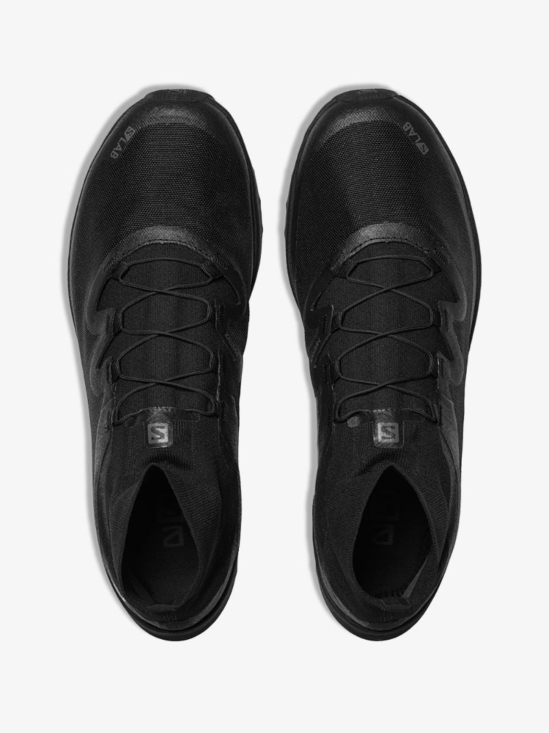 Black Cross High Top Sneakers