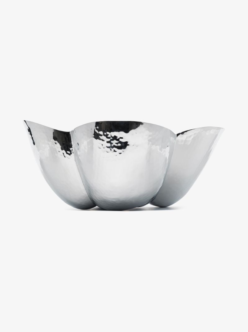 Silver Tone Cloud Bowl