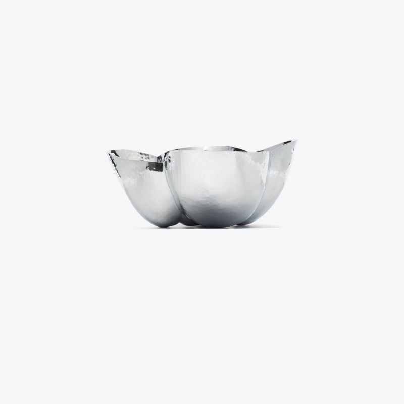 Silver Tone Cloud Bowl