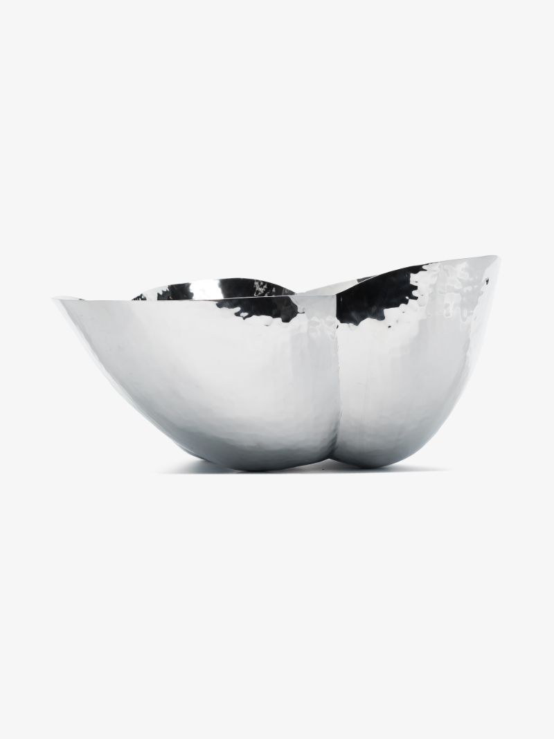 Silver Tone Cloud Bowl