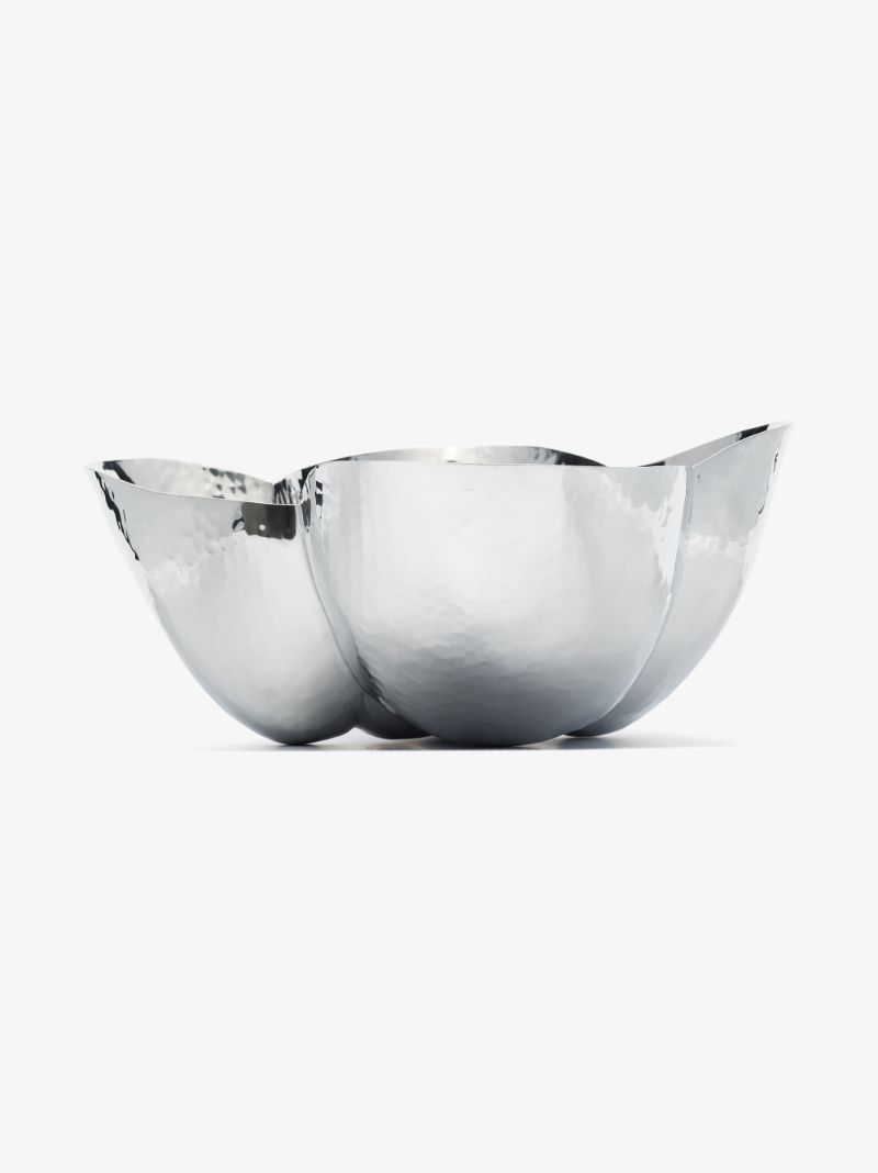 Silver Tone Cloud Bowl