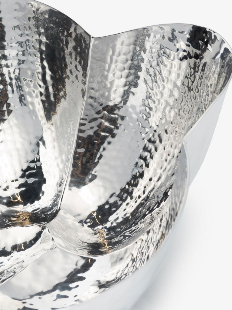 Silver Tone Cloud Bowl
