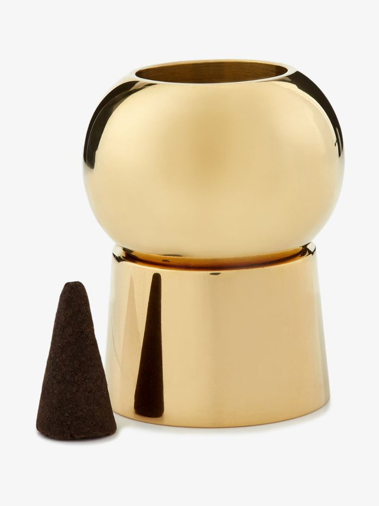 Gold Tone Fog Orientalist Incense Set