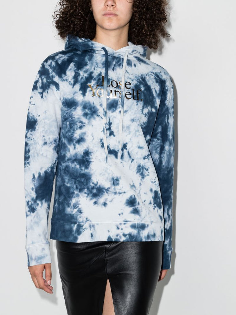 Tie-dye Print Hoodie