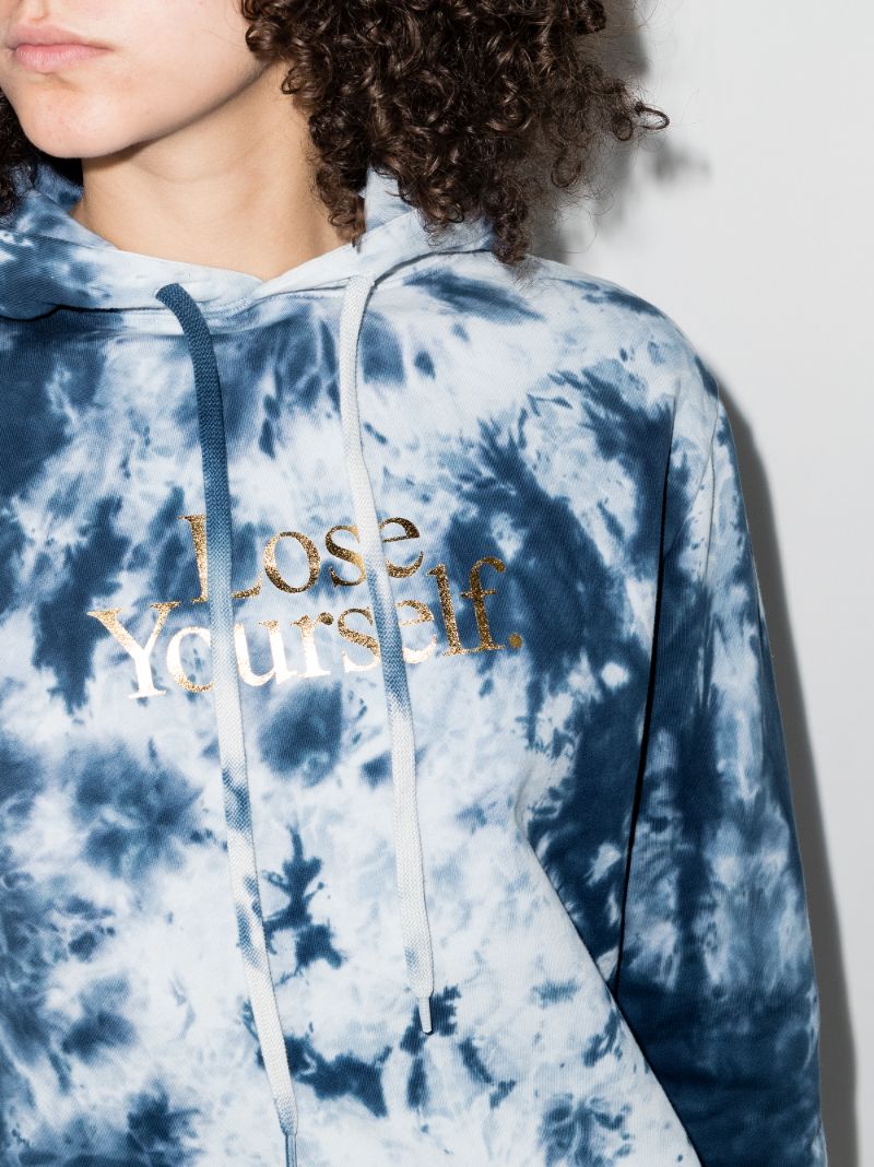Tie-dye Print Hoodie