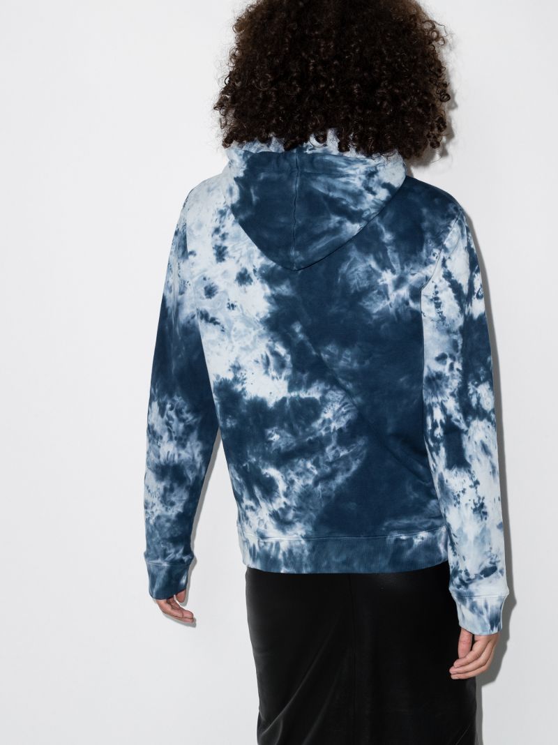 Tie-dye Print Hoodie