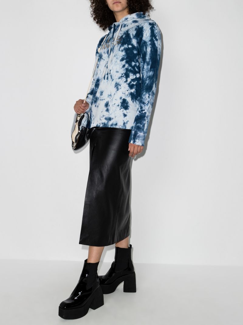 Tie-dye Print Hoodie