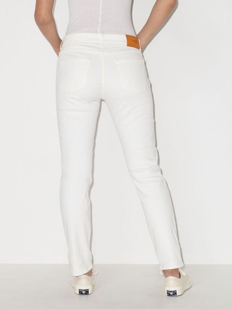 Contrast Stripe Skinny Jeans