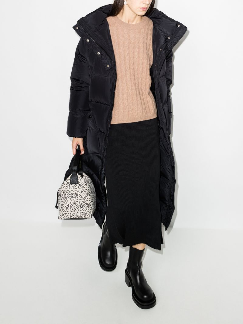 Long Puffer Coat