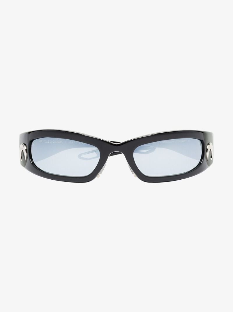 X Gentle Monster Black Visionizer Sunglasses