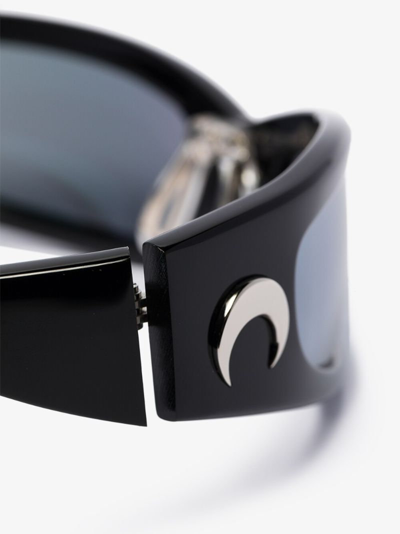 X Gentle Monster Black Visionizer Sunglasses