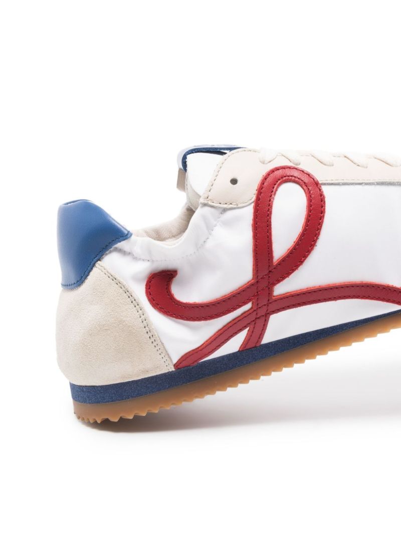 White Ballet Runner Sneakers