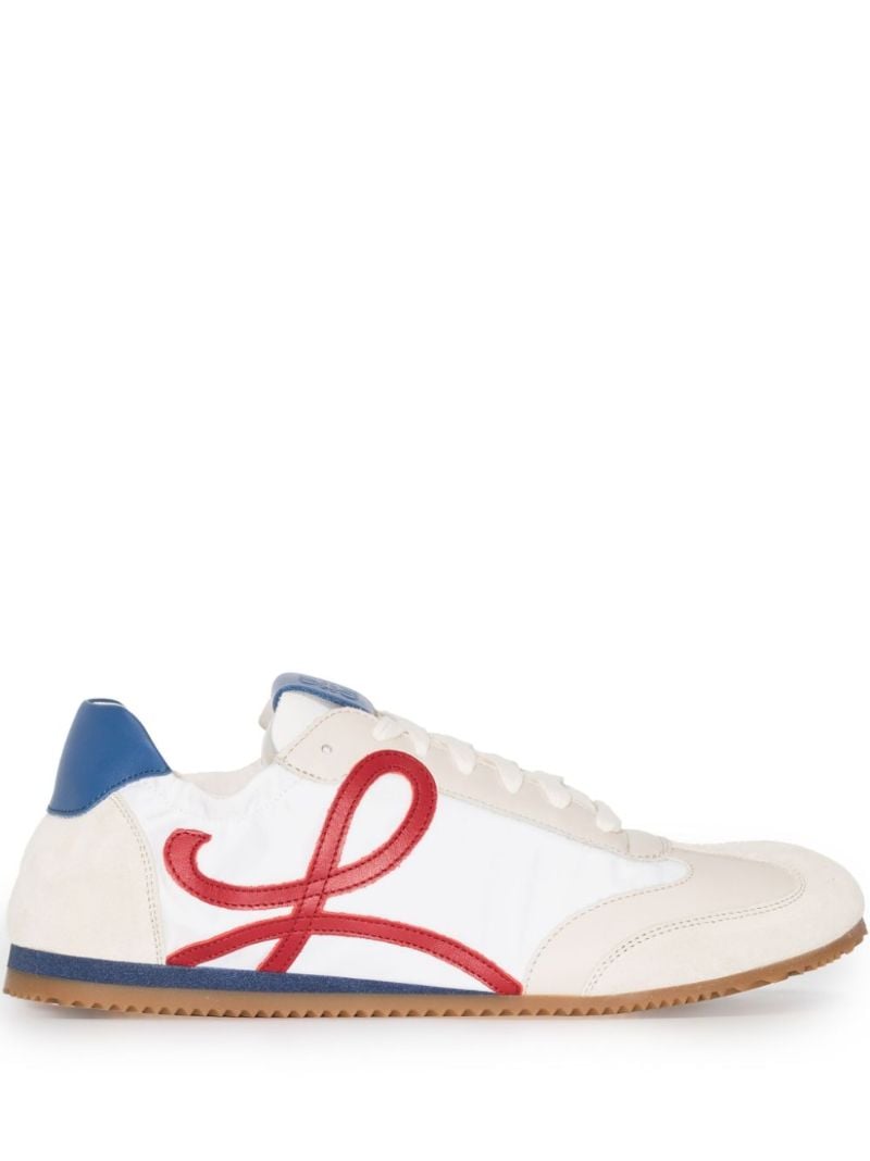 White Ballet Runner Sneakers