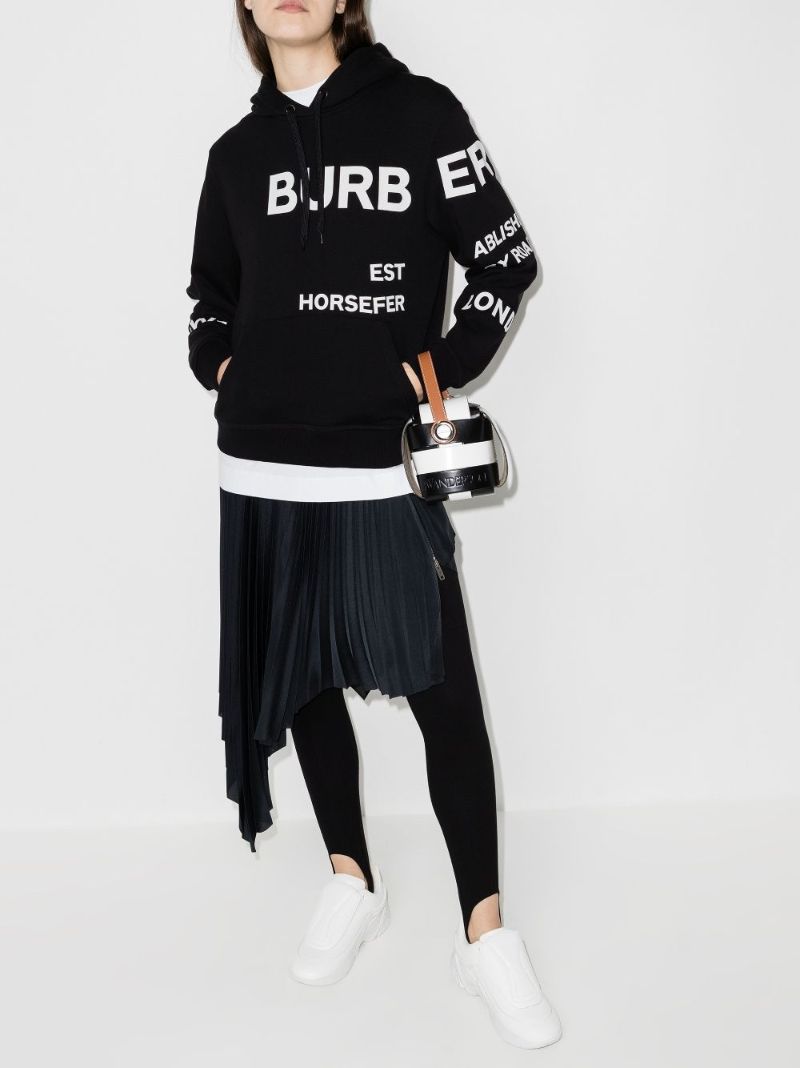 Carrick Logo Print Cotton Hoodie