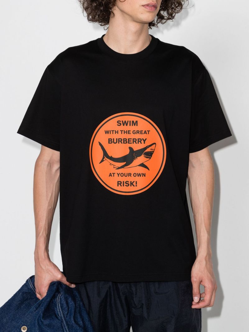 Shark Print T-shirt