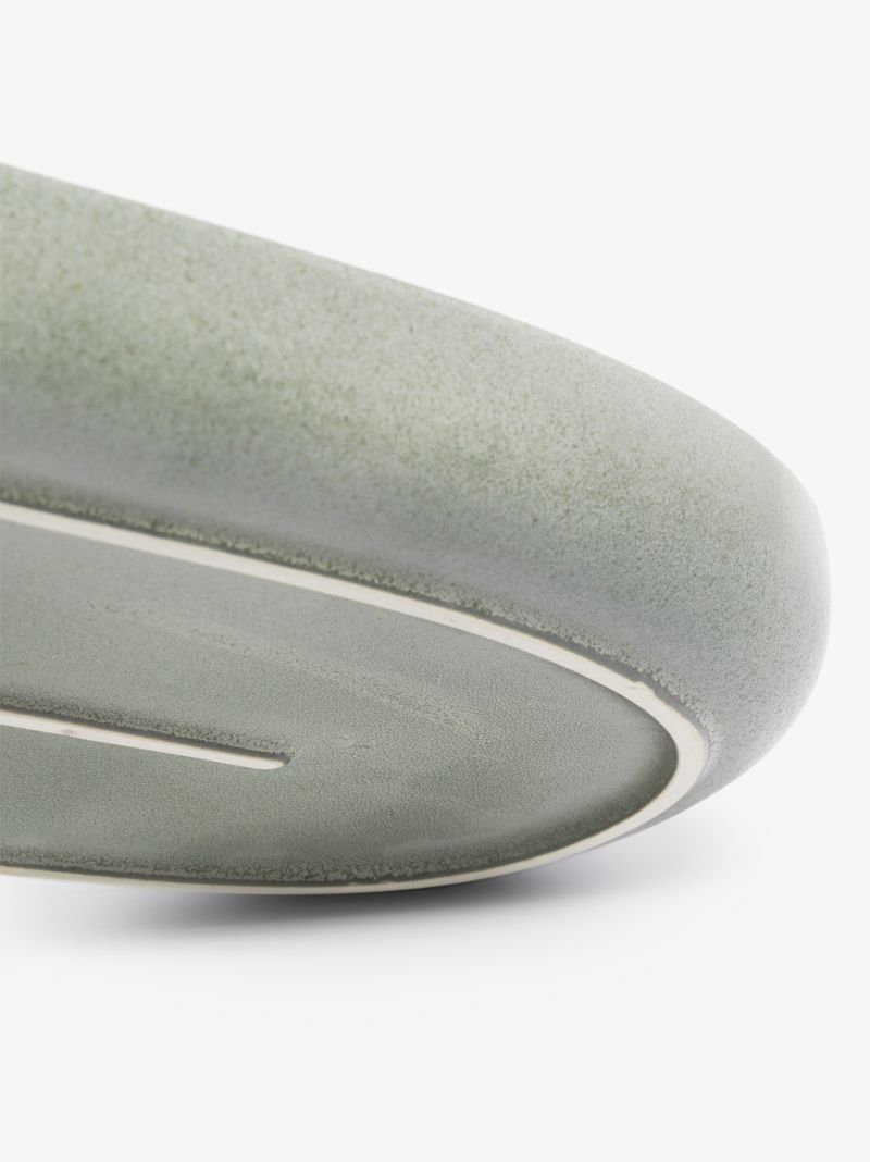 Green Terra Medium Oval Platter