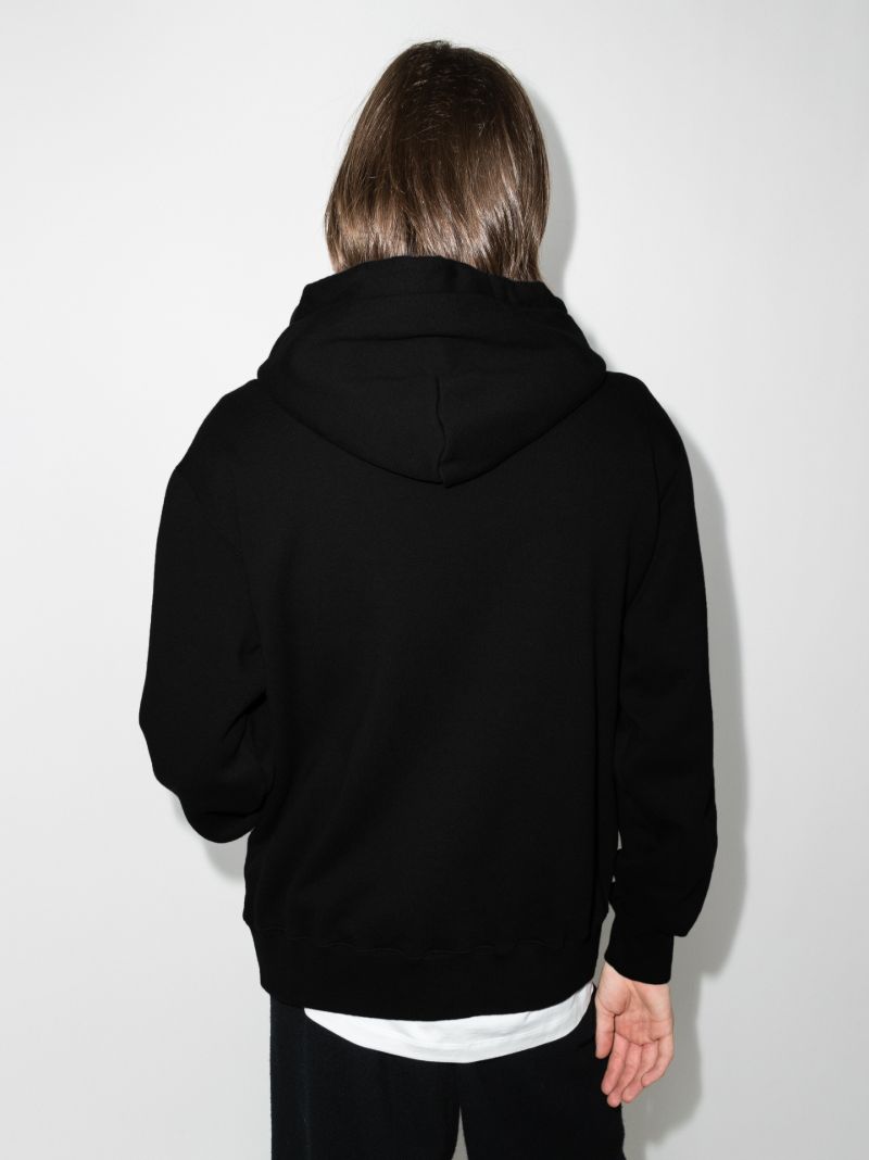 Logo Print Cotton Hoodie