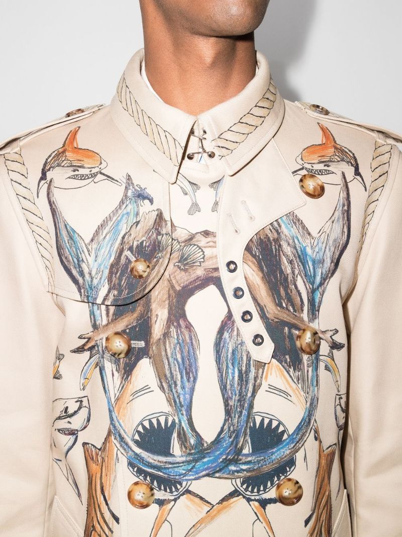 Kensington Printed Trench Coat
