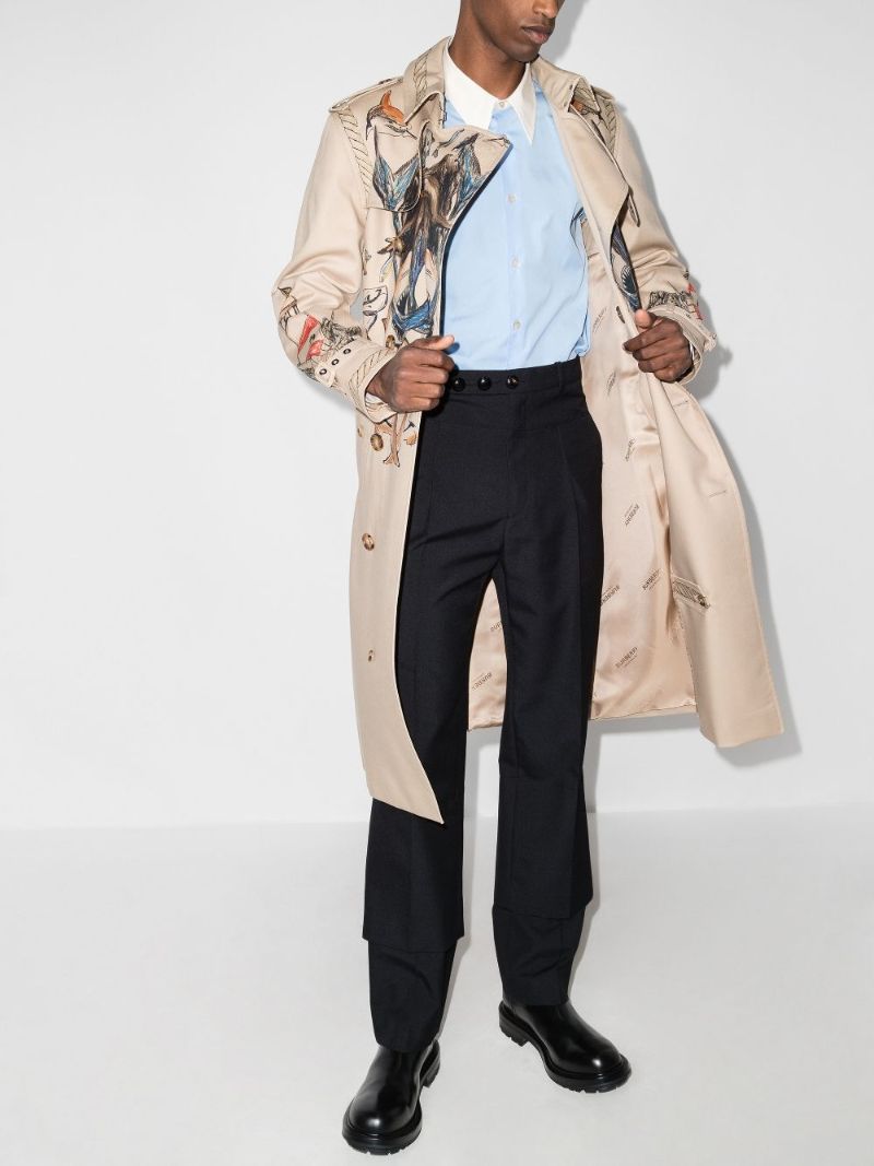 Kensington Printed Trench Coat