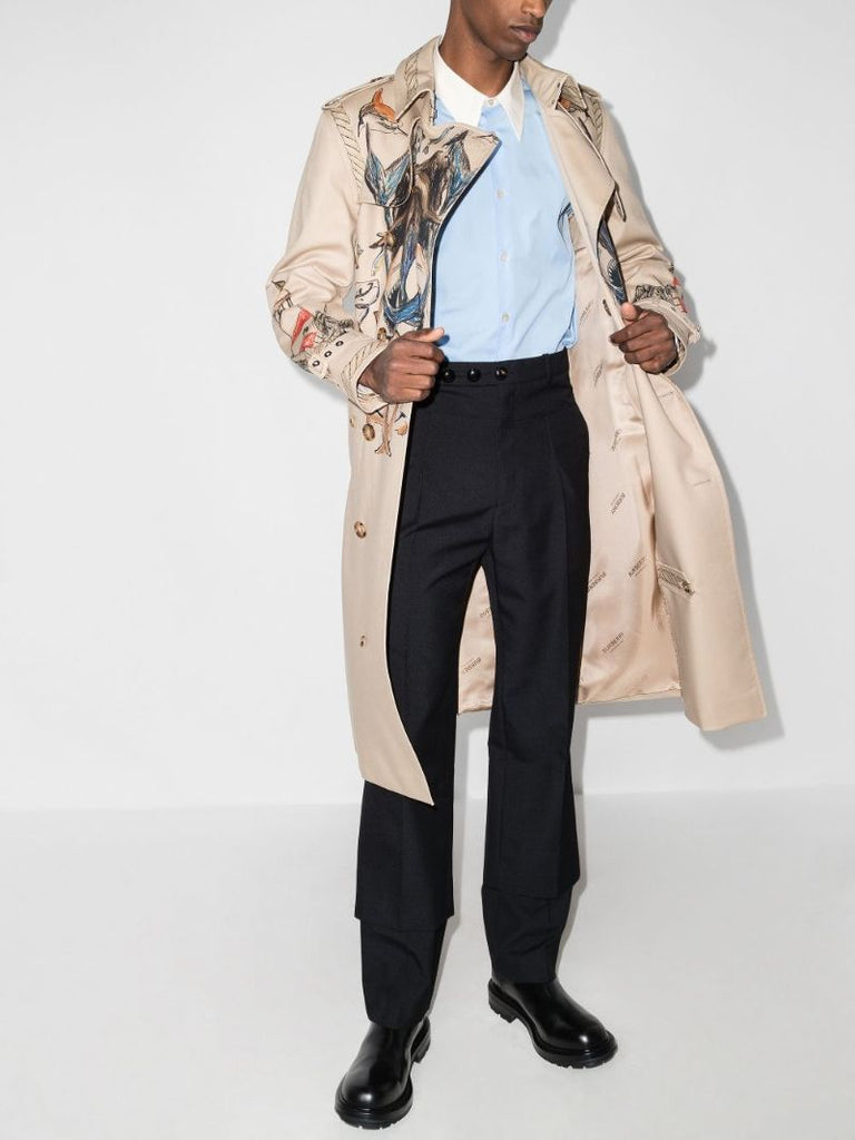 Kensington Printed Trench Coat
