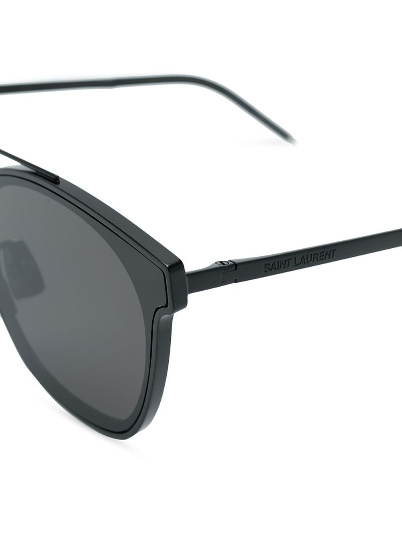 Black Sl 28 Slim Sunglasses