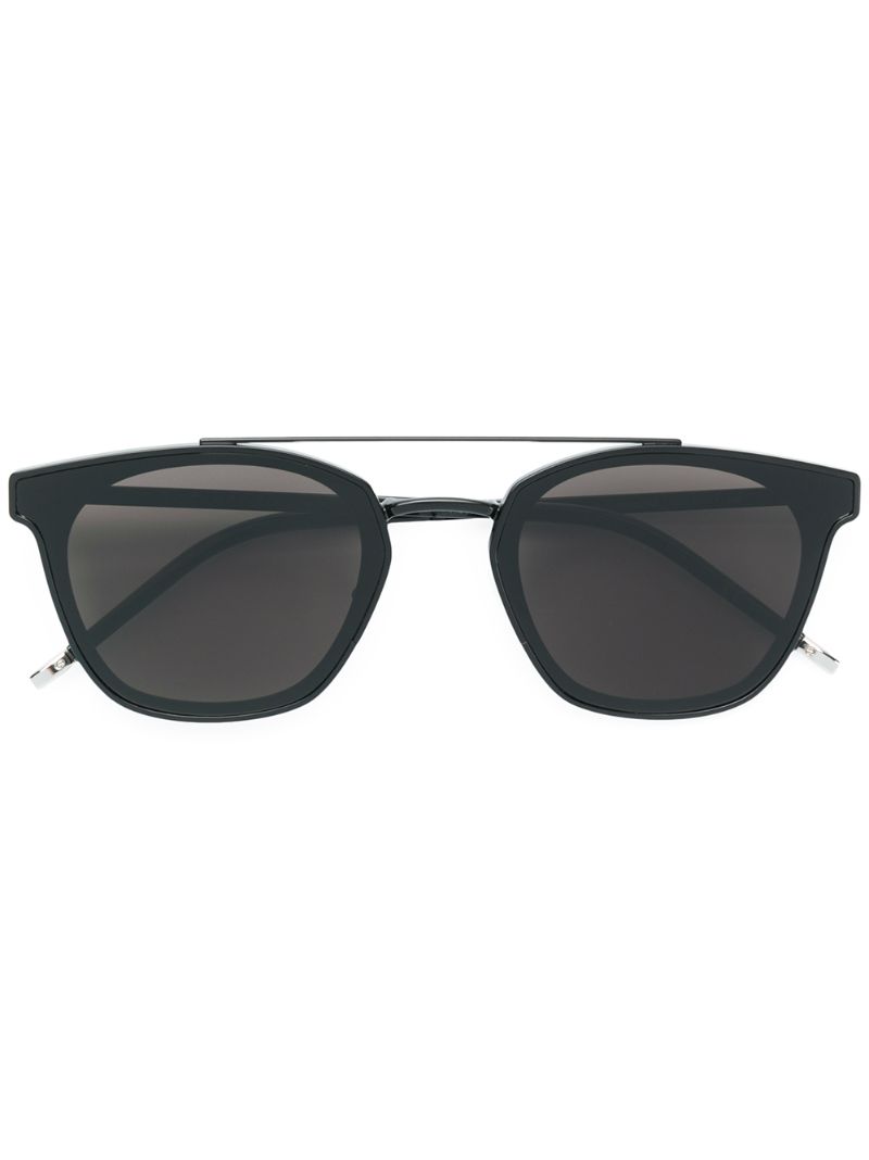 Black Sl 28 Slim Sunglasses