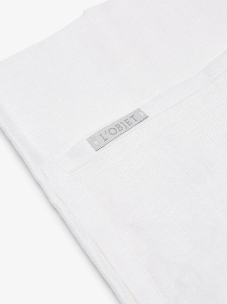 White Linen Napkin Set