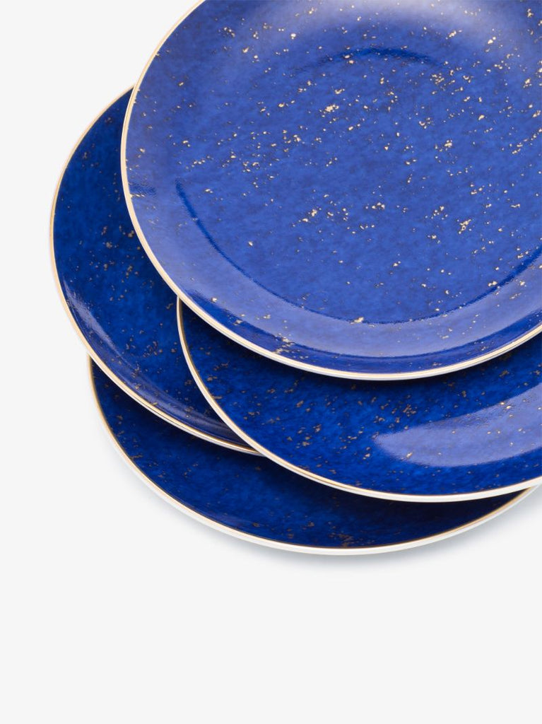 Blue Lapis CanapÃ_x0083_Â© Plate Set