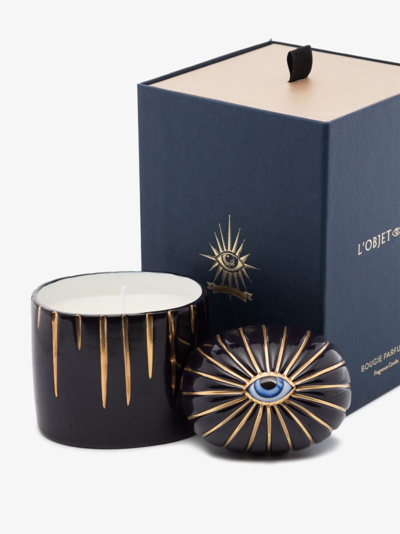 Blue Lito Candle