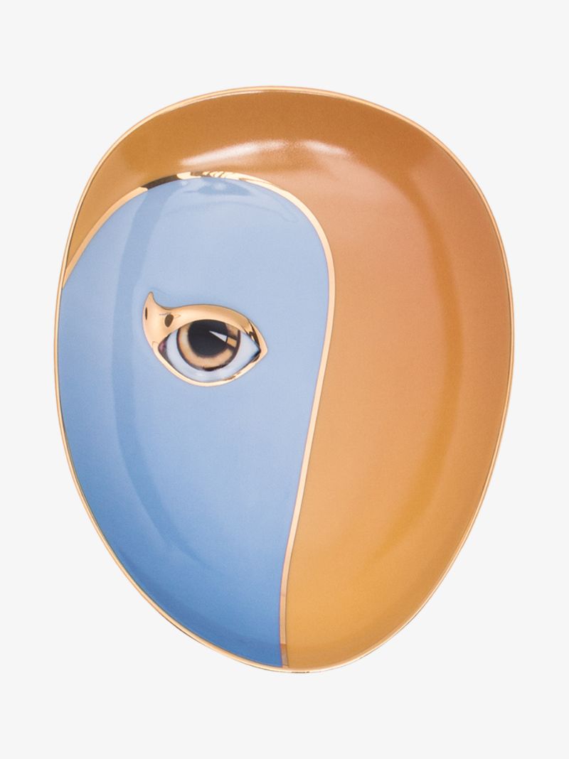 Blue and Orange Lito Plate