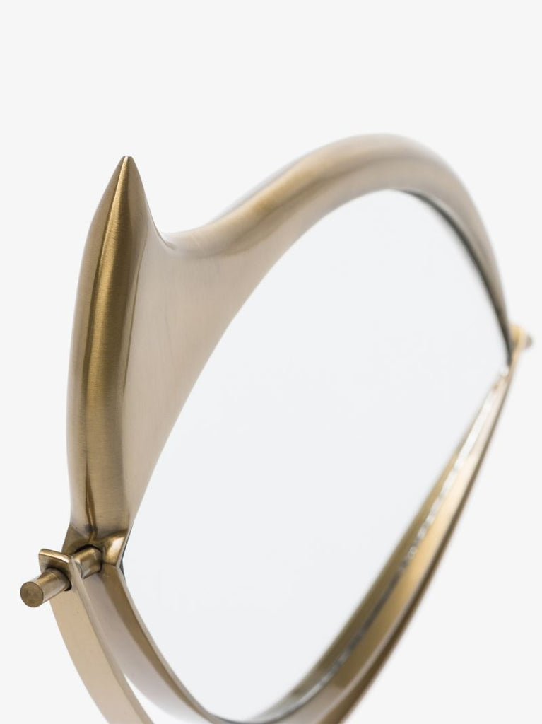 Gold Tone Lito Vanity Mirror