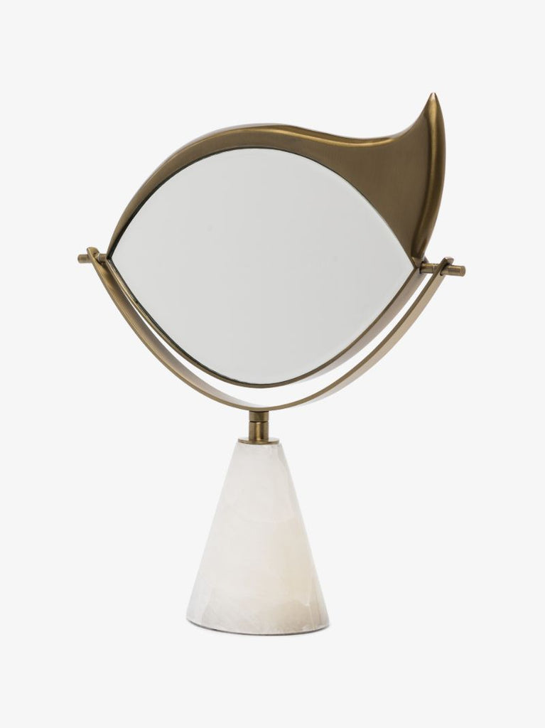 Gold Tone Lito Vanity Mirror