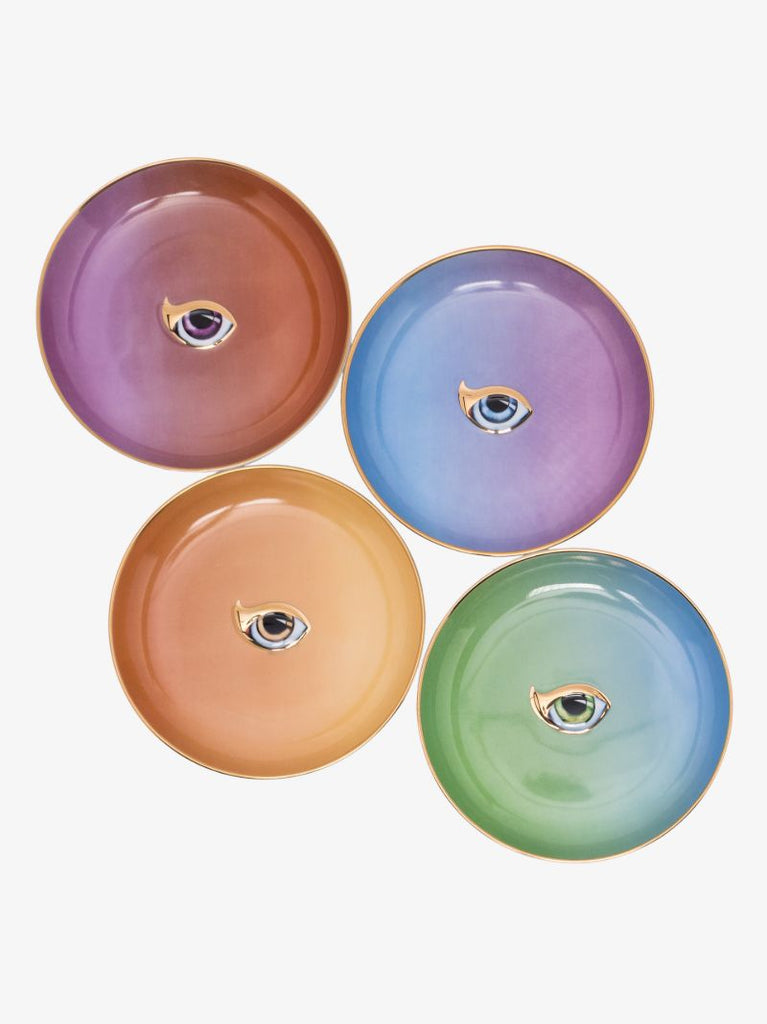 Multicoloured Lito Plate Set