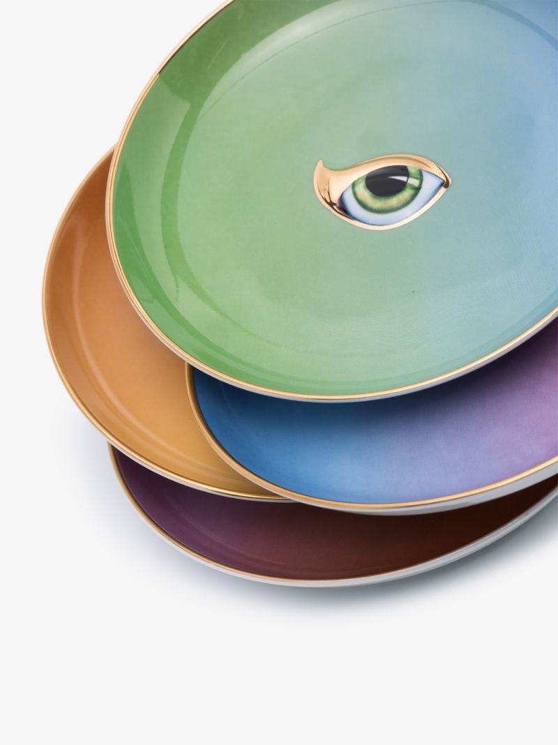 Multicoloured Lito Plate Set