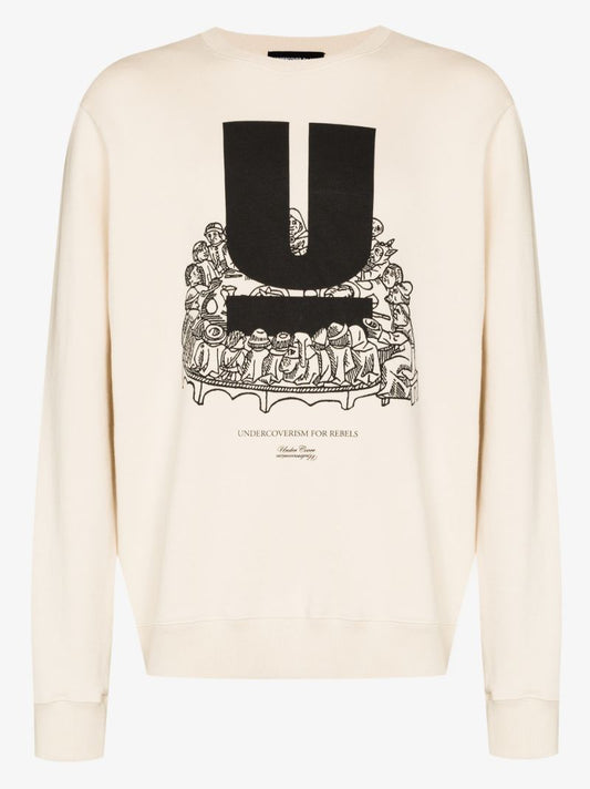 Logo Print Cotton Sweatshirt