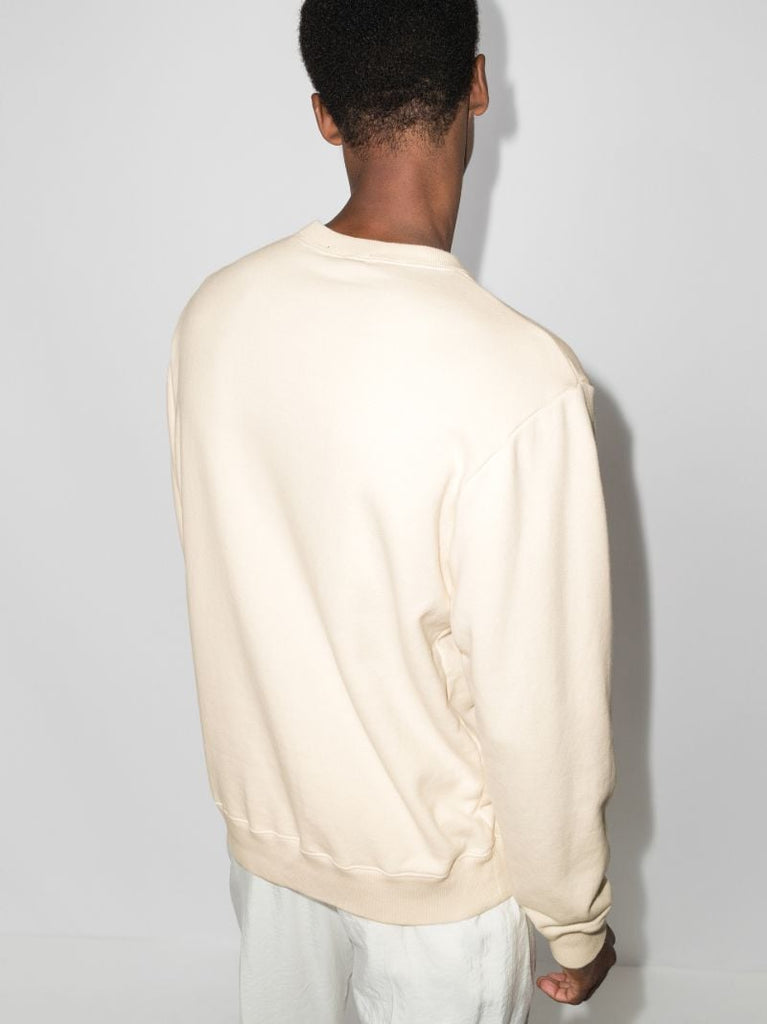 Logo Print Cotton Sweatshirt