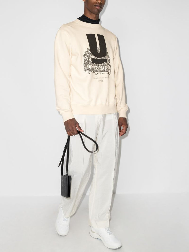 Logo Print Cotton Sweatshirt