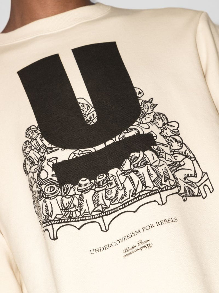Logo Print Cotton Sweatshirt
