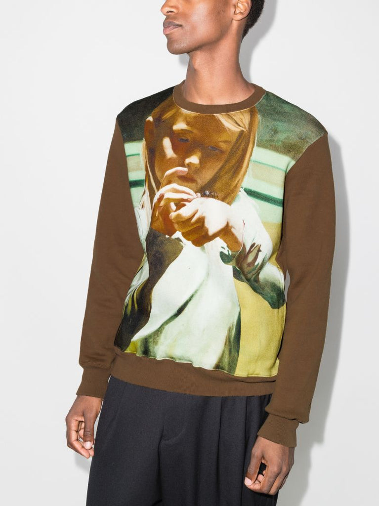 X Markus Akesson Printed Cotton Sweatshirt