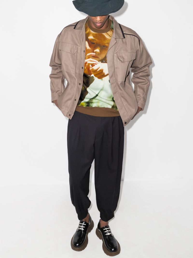 X Markus Akesson Printed Cotton Sweatshirt
