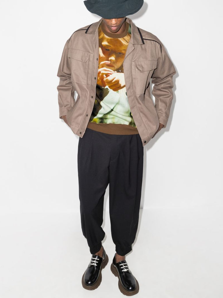 X Markus Akesson Printed Cotton Sweatshirt