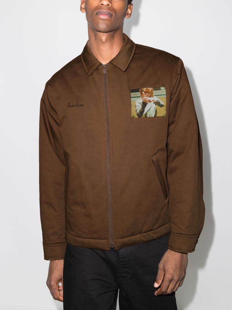 X Markus Akesson Printed Cotton Jacket