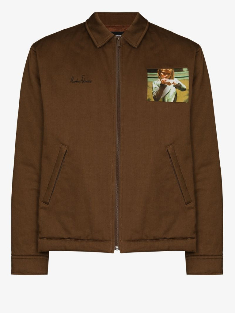 X Markus Akesson Printed Cotton Jacket