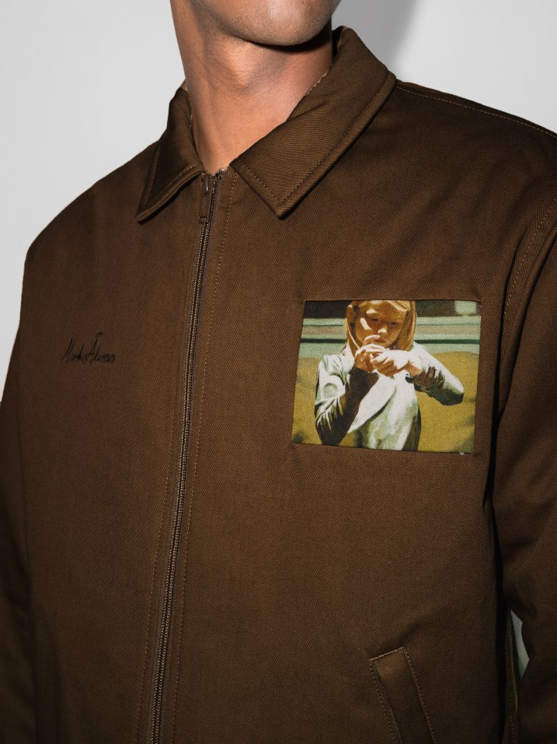 X Markus Akesson Printed Cotton Jacket
